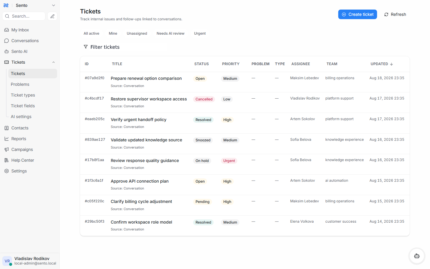 Smart Tickets